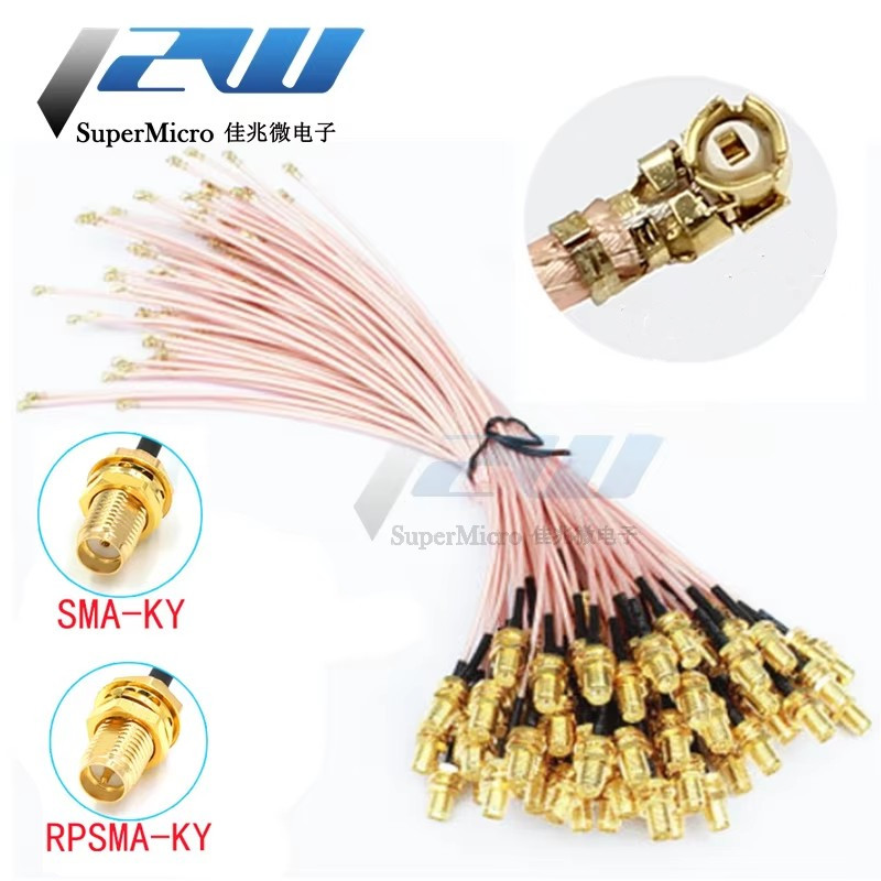 Ipex Connector - RF U.FL/IPX IPX1 UFL a RP-SMA-KY,