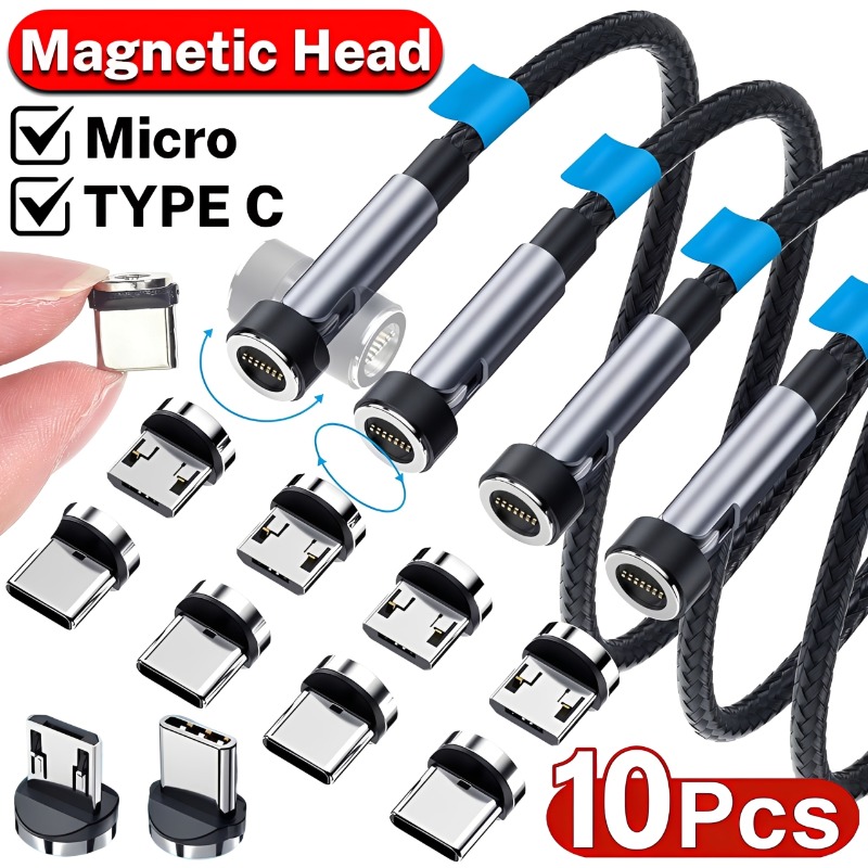 Micro Usb Cable - Puntas de Conector Magnético Micro USB/Tipo