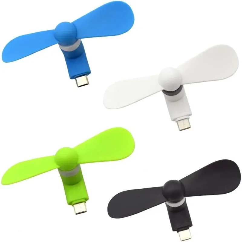 Micro Usb Cable - Mini ventilador portátil tipo C para