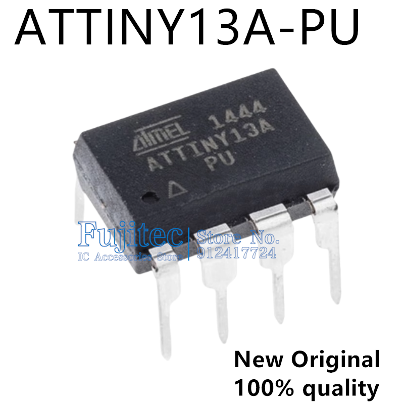 Perfboard - ATTINY13A-PU ATTINY13A ATTINY13 DIP-8, microcontrolador de