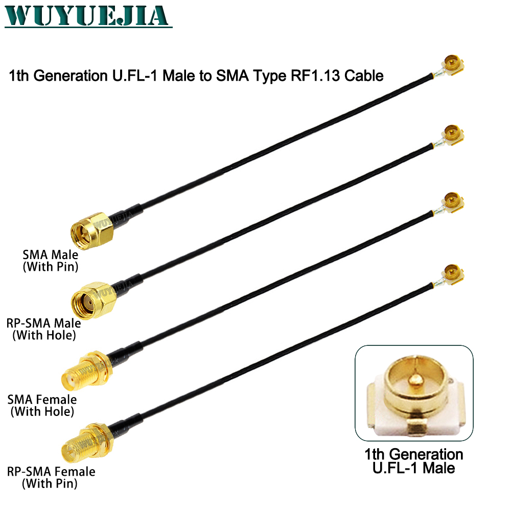 Ipex Connector - 2 uds SMA a U.F.L1 línea