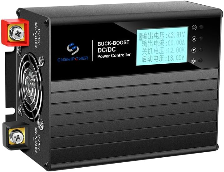 Boost Converter - Cargador Auxiliar de Batería DC-DC Automático
