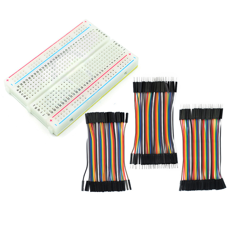 Breadboard 400 Point - Kit de placa de pruebas de