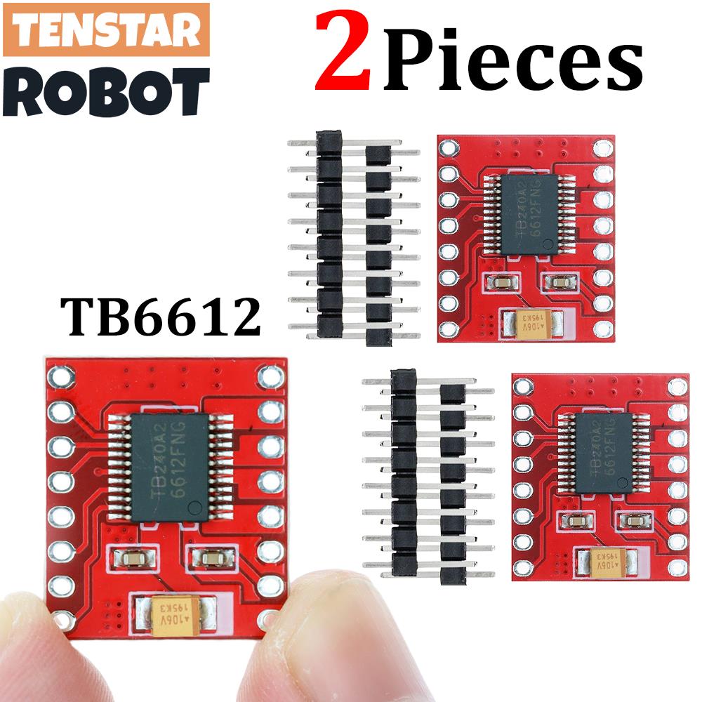 Breadboard 400 Point - TENSTAR 2 uds TB6612 placa controladora