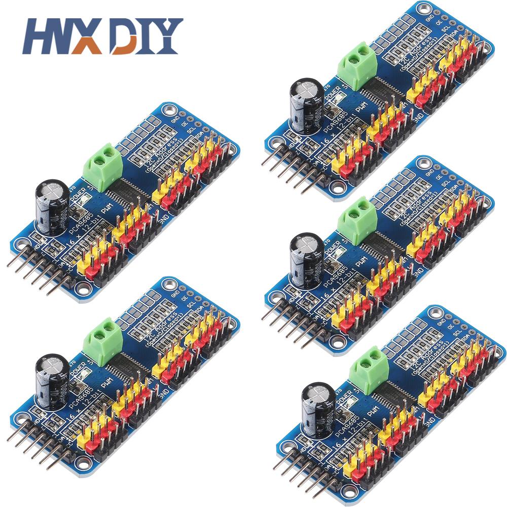 Breadboard 400 Point - PCA9685-Servomotor de 16 canales, controlador PWM