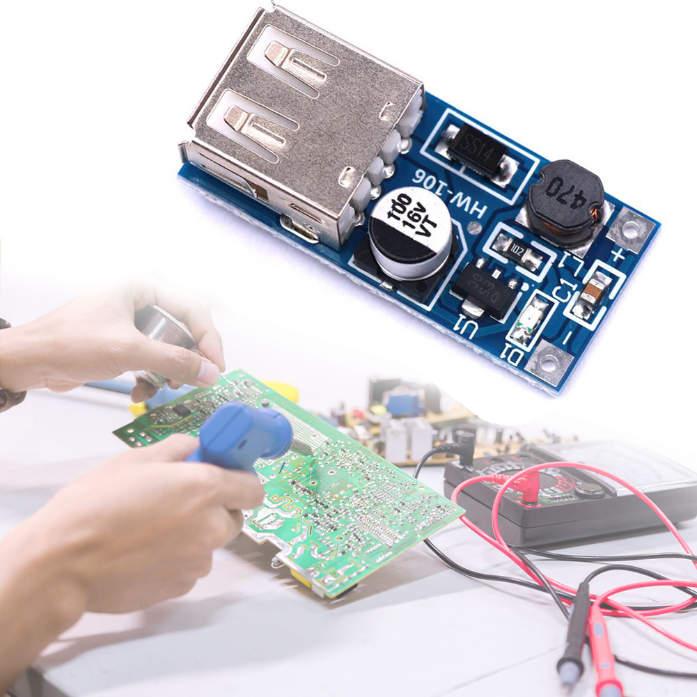 Convertidor de voltaje USB DC- - Boost Converter reseña y precio