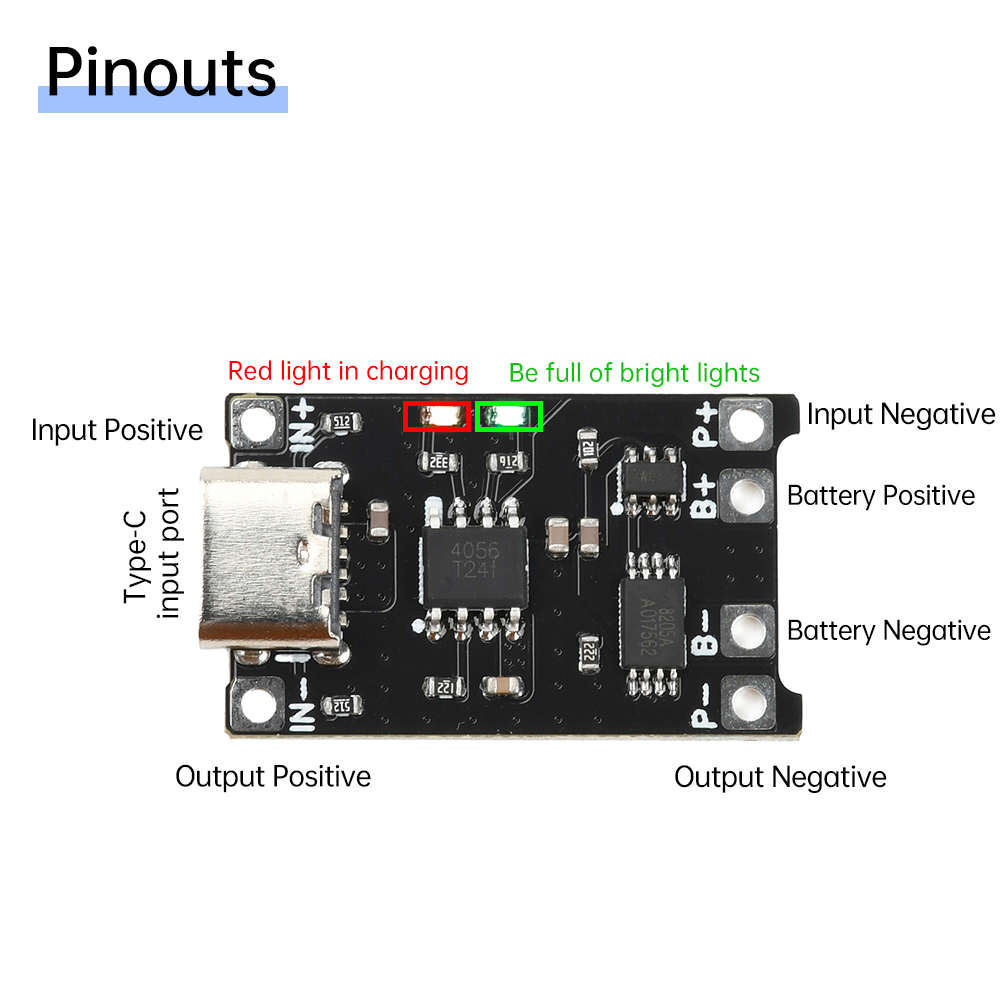 5 piezas de módulo de carga de - Tp4056 Module reseña y precio