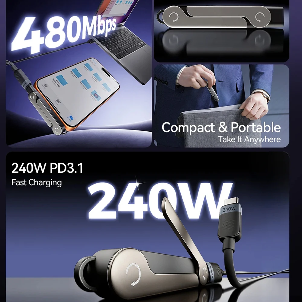 Cable de Carga Plano USB Tipo  - Usb C Cable reseña y precio