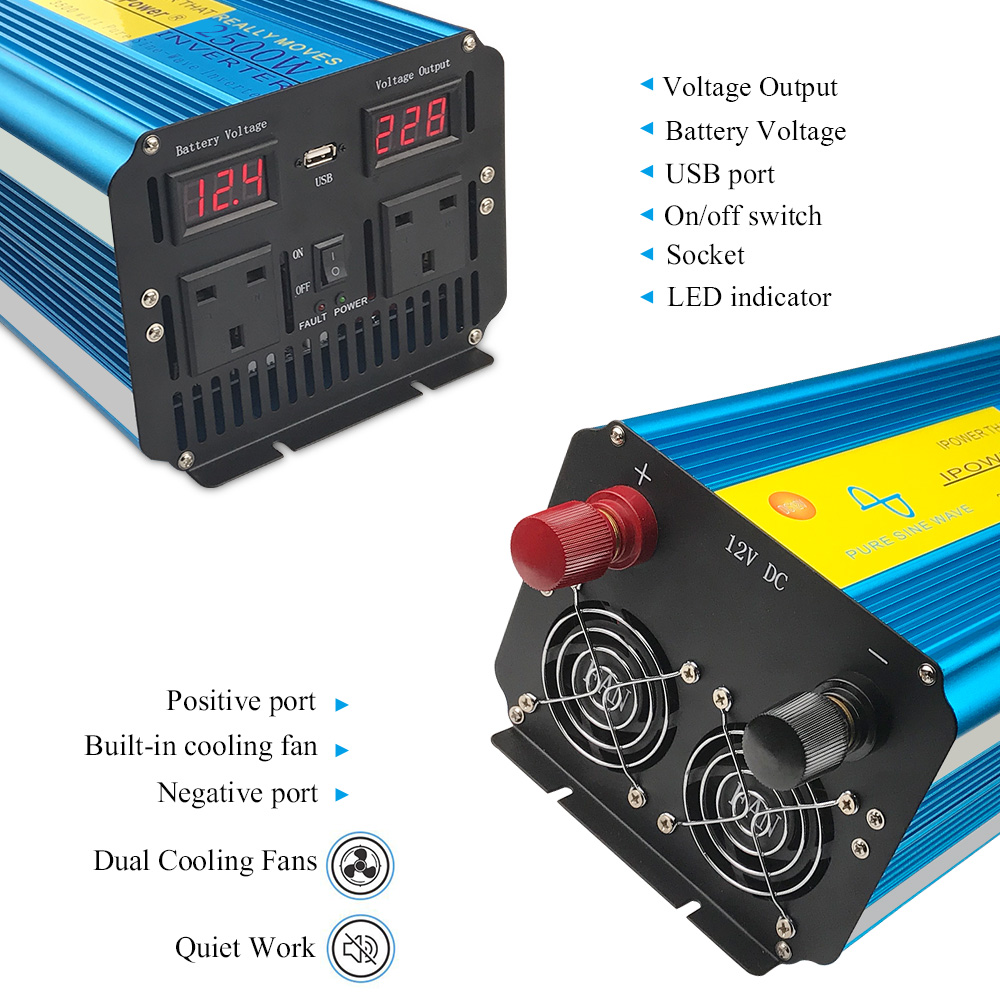 Inversor de Onda Sinusoidal Pu - Dc Dc Converter reseña y precio