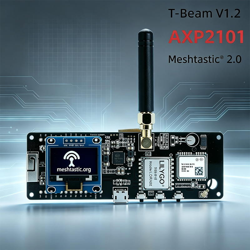 LILYGO TTGO Meshtastic T-Beam  - Esp32 Battery Holder Lipo reseña y precio