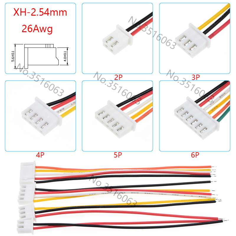 5/10 Uds XH-2.54mm conector ma - Jumper Wire Kit reseña y precio
