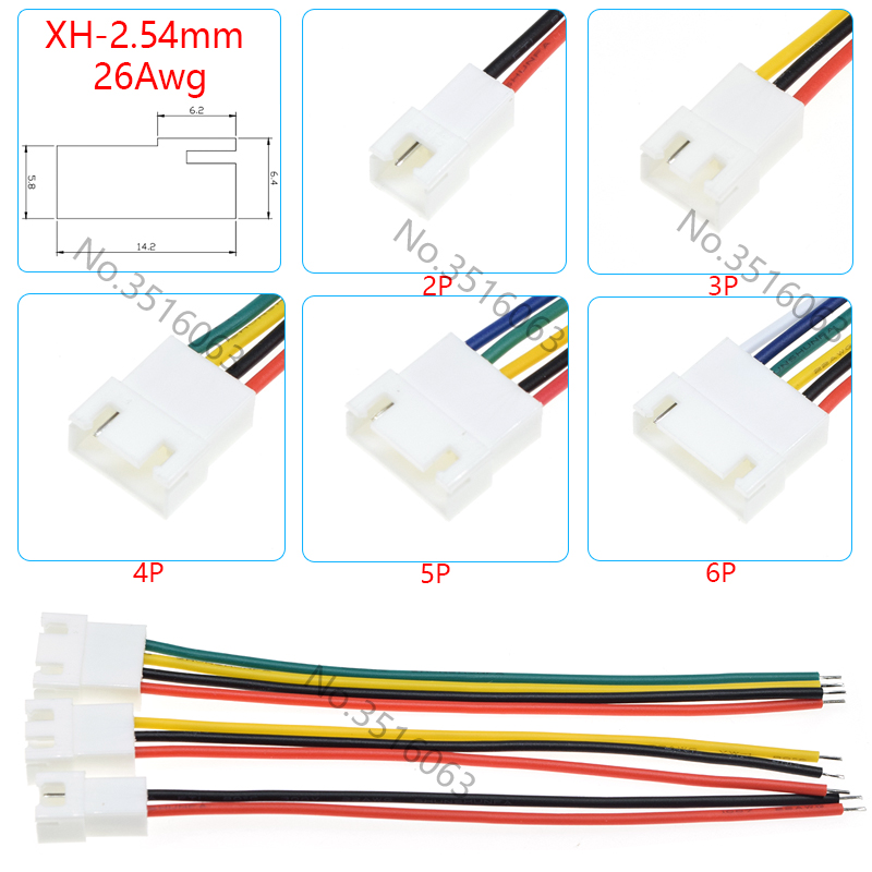 5/10 Uds XH-2.54mm conector ma - Jumper Wire Kit reseña y precio