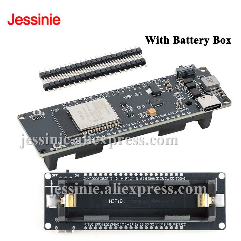 Placa de Desarrollo ESP32 con  - Esp32 Battery Holder Lipo reseña y precio