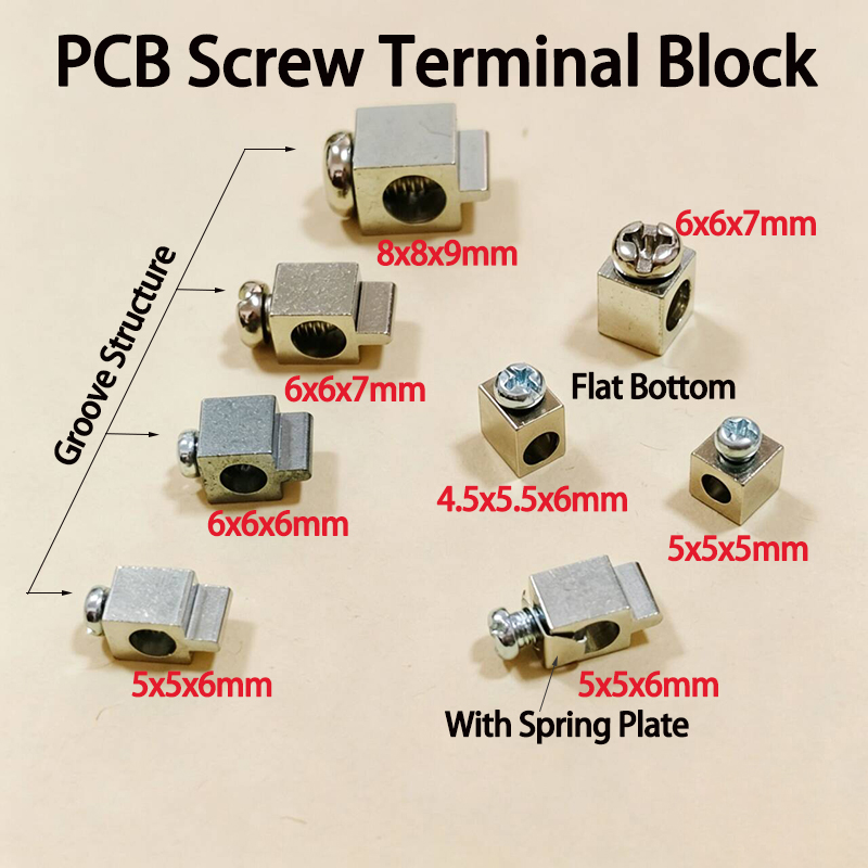 Bloque de terminales de tornil - Screw Terminal Block reseña y precio