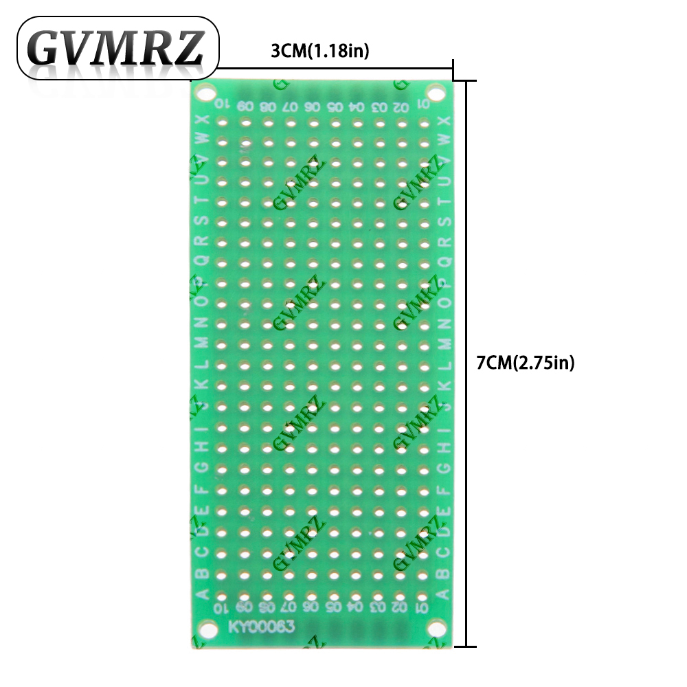 Placa de Prototipo PCB Verde d - Perfboard reseña y precio