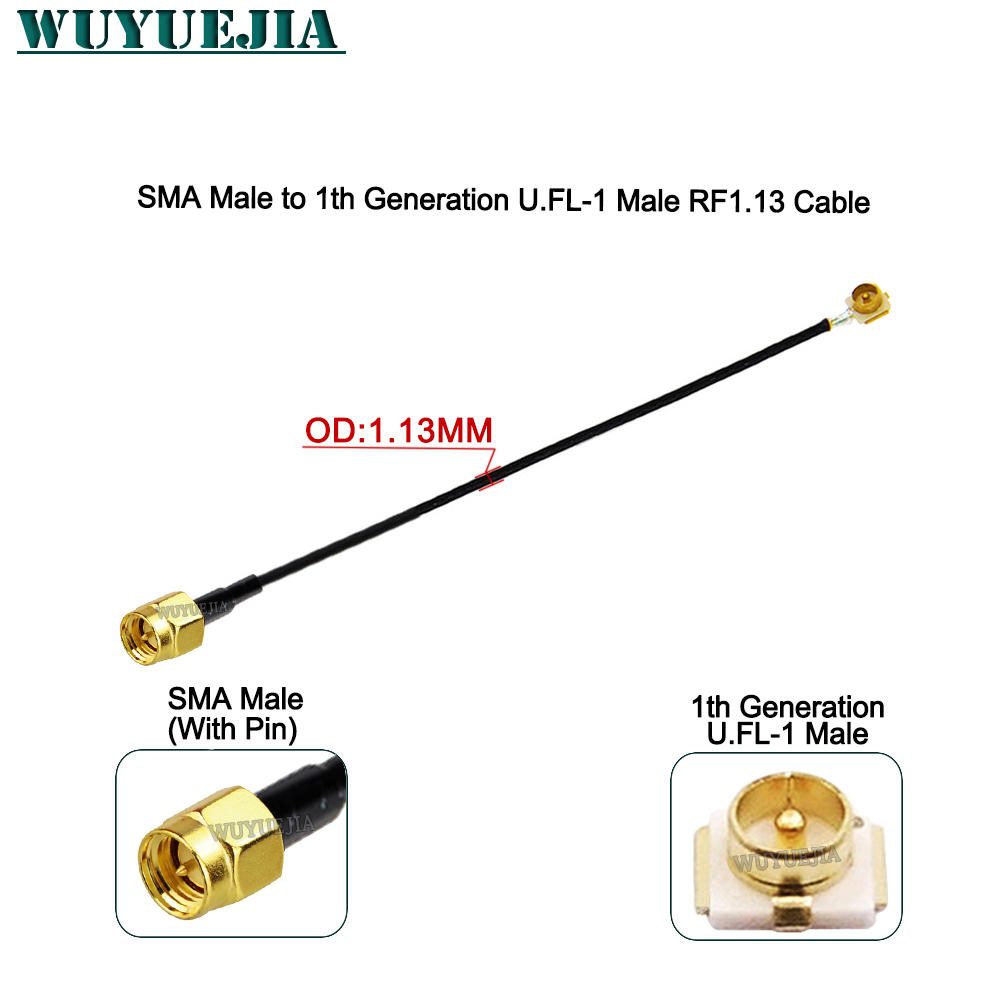 2 uds SMA a U.F.L1 línea RP-SM - Ipex Connector reseña y precio