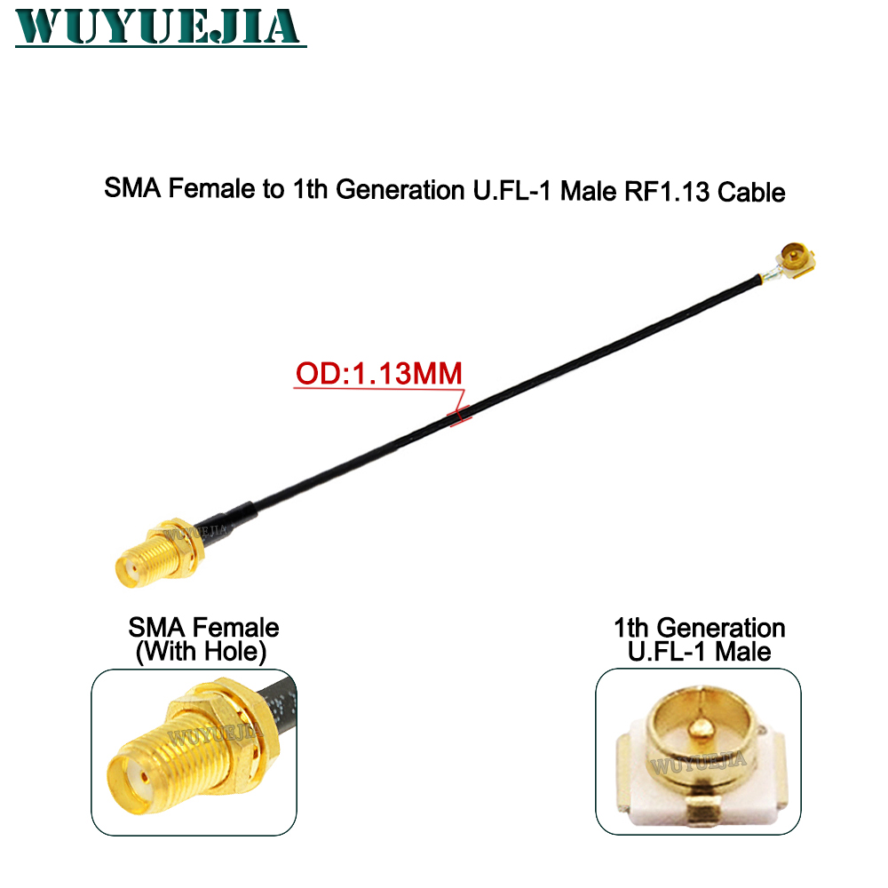 2 uds SMA a U.F.L1 línea RP-SM - Ipex Connector reseña y precio