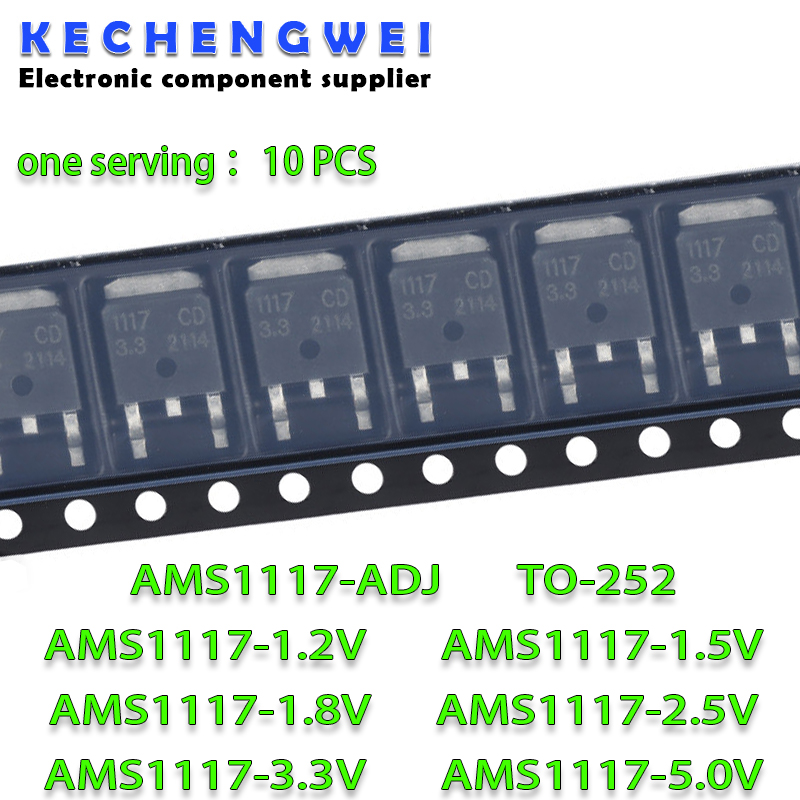 Lote de 10 unidades de AMS1117 - Ams1117 Module reseña y precio