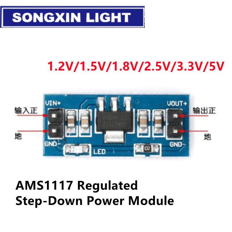 Módulo de fuente de alimentaci - Ams1117 Module reseña y precio