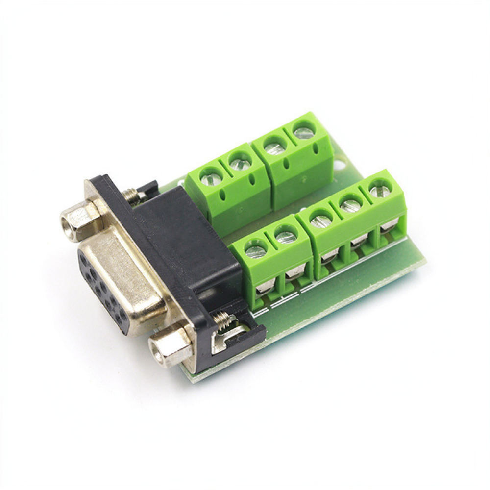 Conector DB9 sin soldadura par - Screw Terminal Block reseña y precio