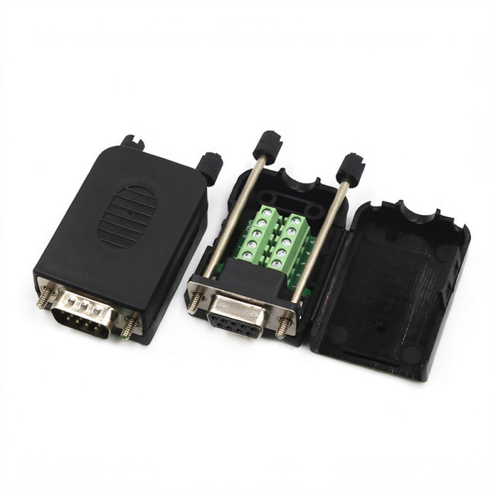 Conector DB9 sin soldadura par - Screw Terminal Block reseña y precio