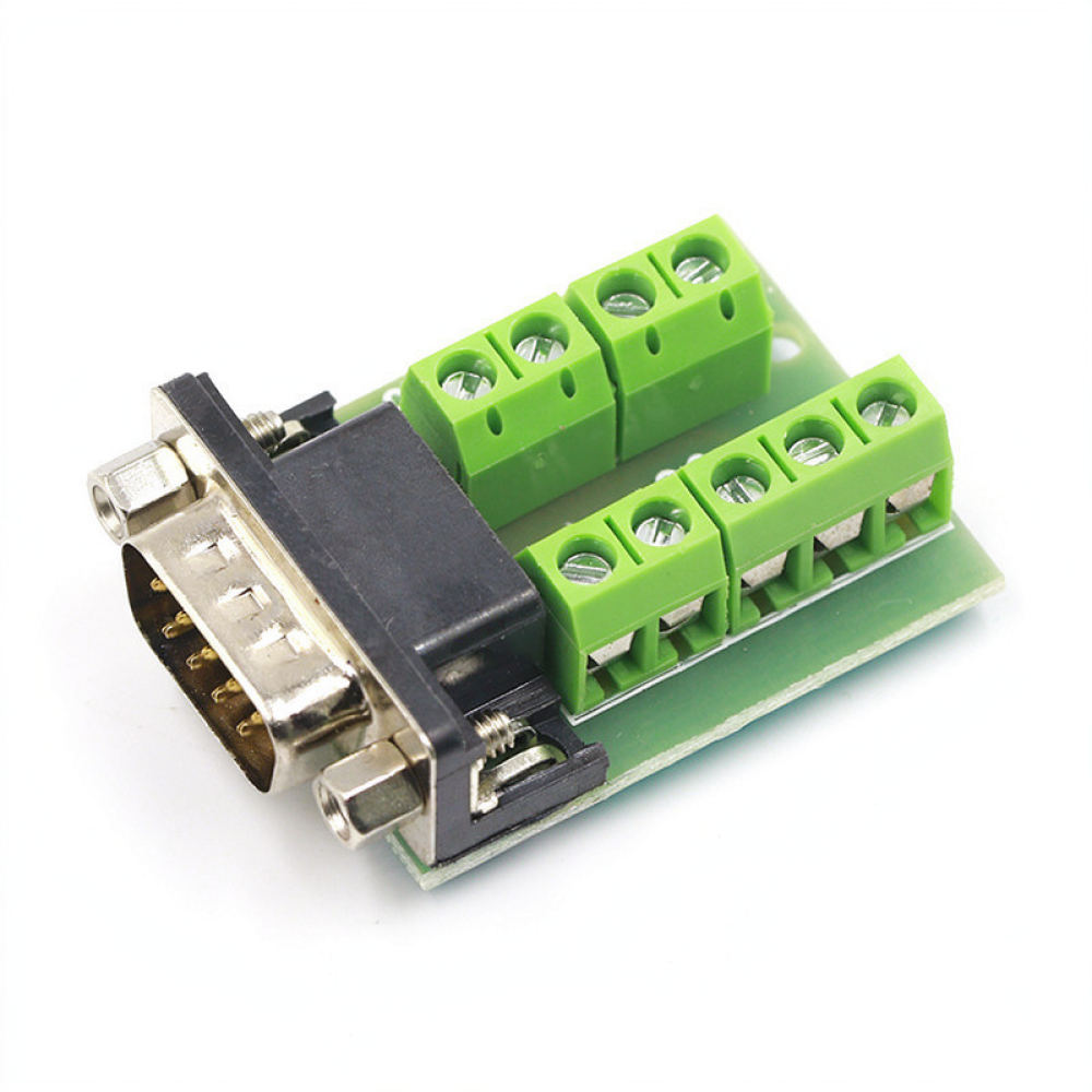 Conector DB9 sin soldadura par - Screw Terminal Block reseña y precio
