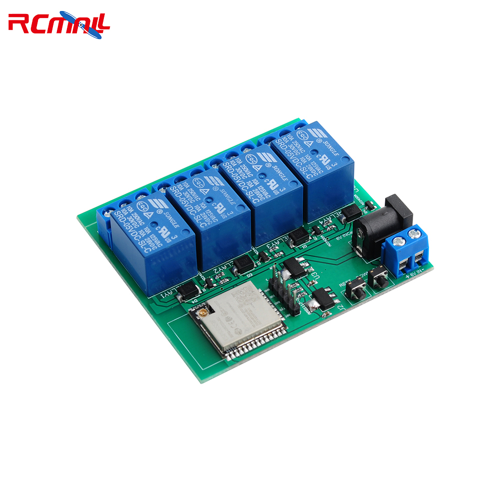 Módulo de relé ESP32S de 4 can - Antenna 2.4Ghz reseña y precio