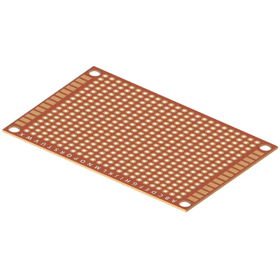 10/20 piezas 5x7cm placas PCB  - Perfboard reseña y precio