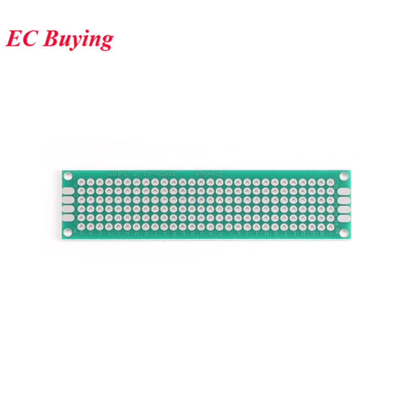 5 uds 2x8cm prototipo de doble - Pcb Prototyping Board reseña y precio