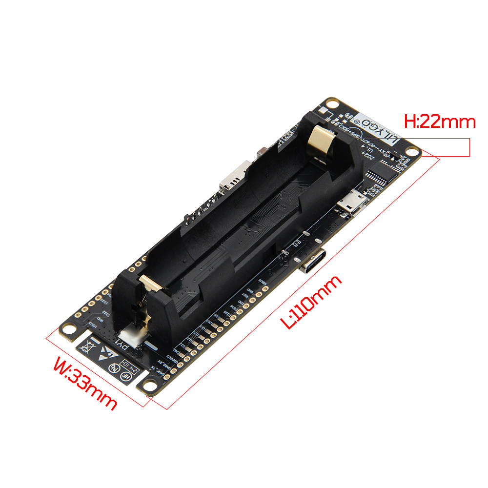 Módulo LILYGO T-A7670E ESP32,  - Esp32 Battery Holder Lipo reseña y precio