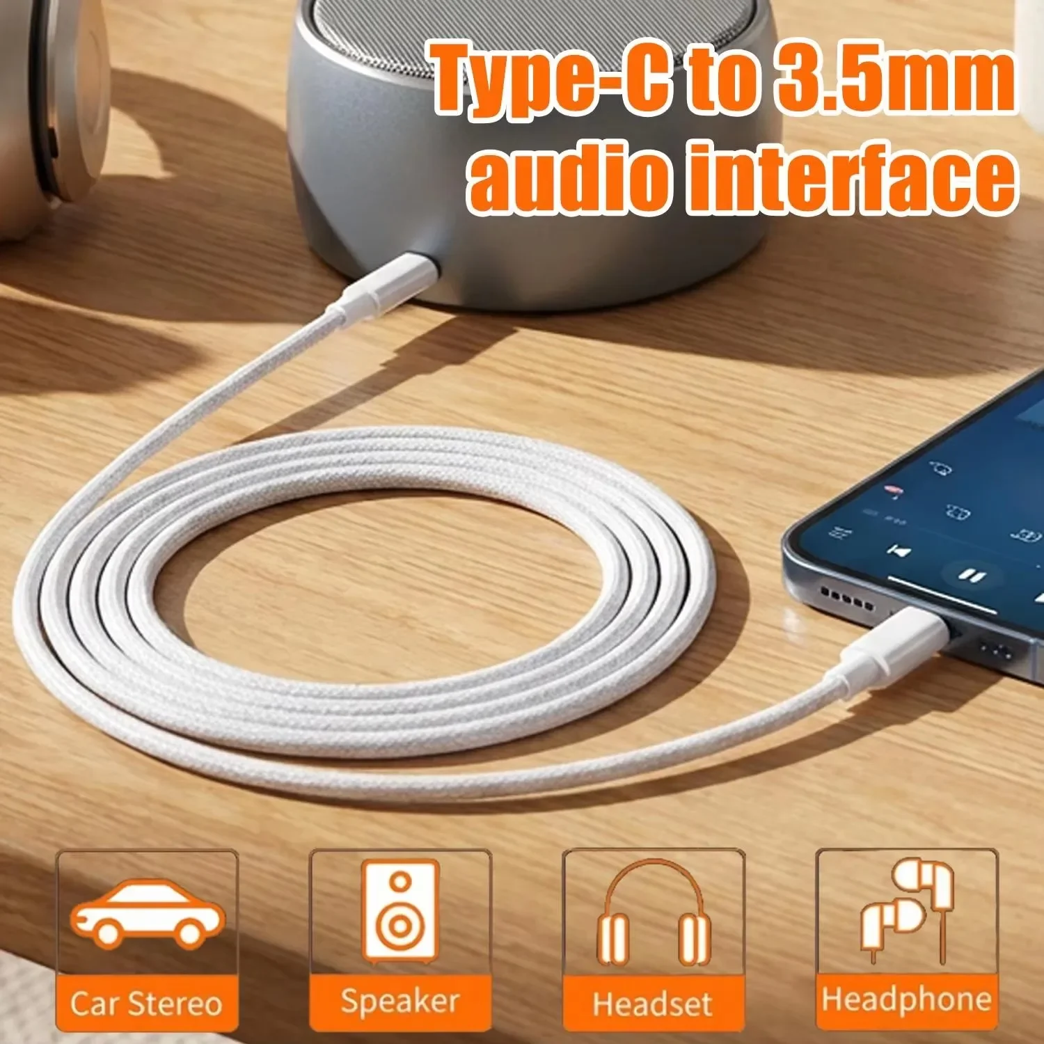 Cable de audio USB C a 3,5 mm  - Usb C Cable reseña y precio