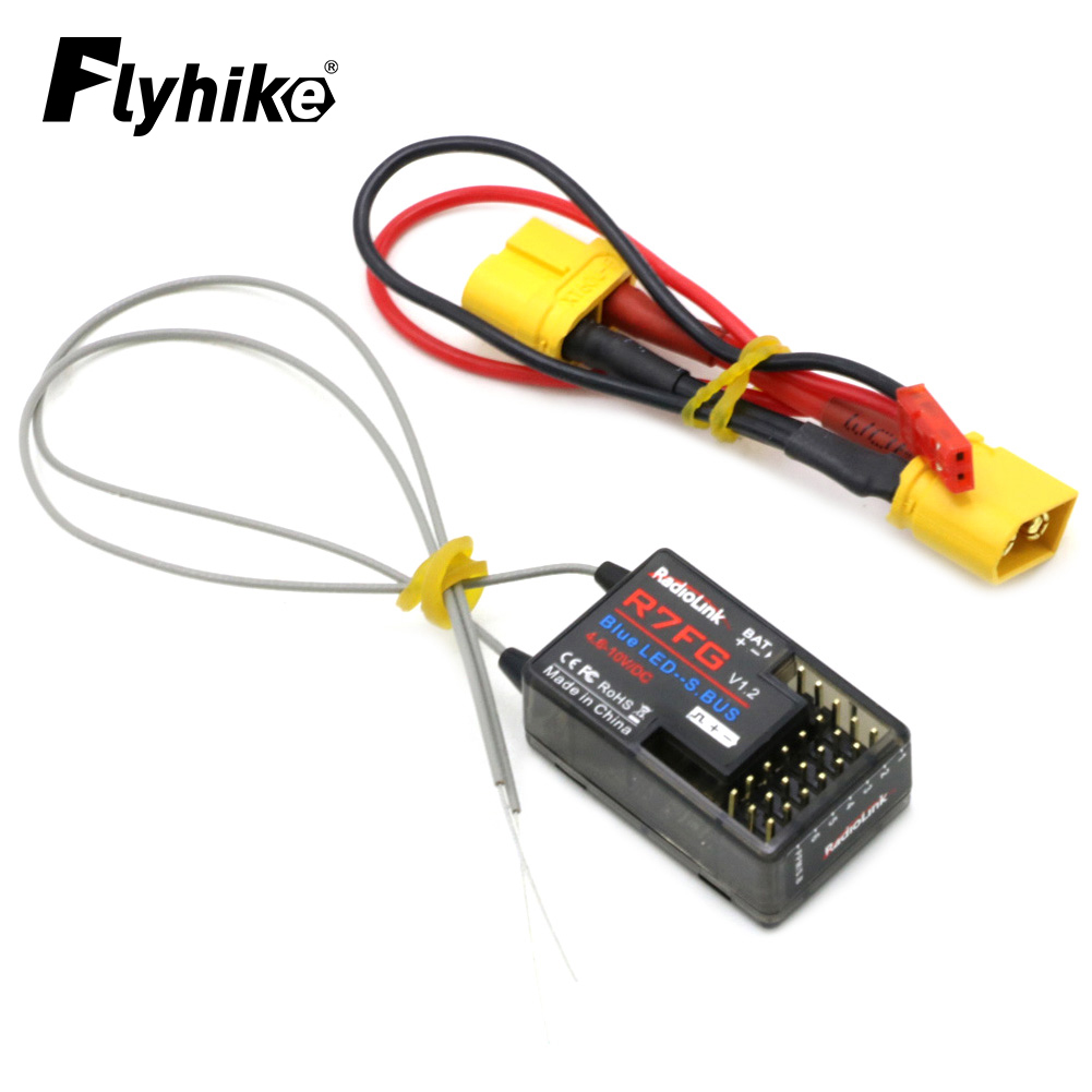 RadioLink R7FG 2,4 GHz 7CH rec - Antenna 2.4Ghz reseña y precio