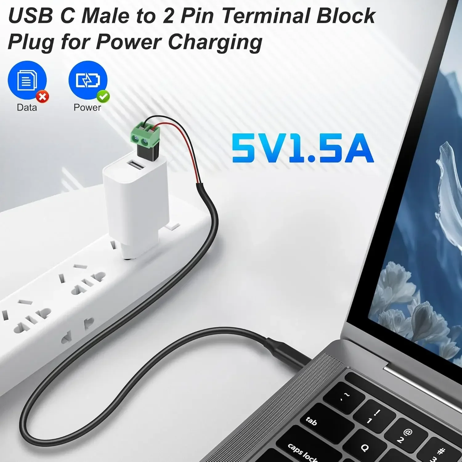 1-4 Piezas Adaptador USB C a T - Screw Terminal Block reseña y precio