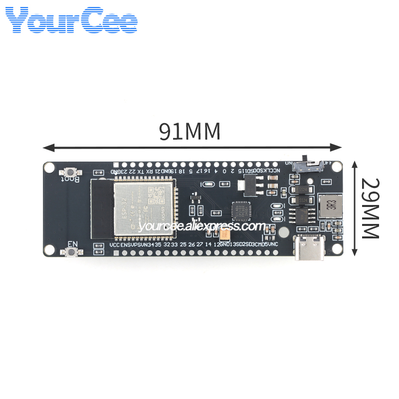 Placa de Desarrollo ESP32 con  - Esp32 Battery Holder Lipo reseña y precio