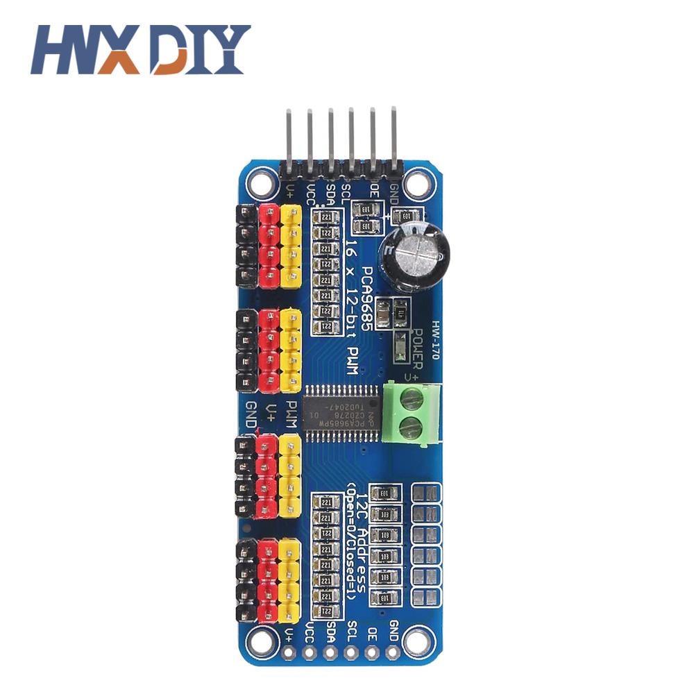 PCA9685-Servomotor de 16 canal - Breadboard 400 Point reseña y precio
