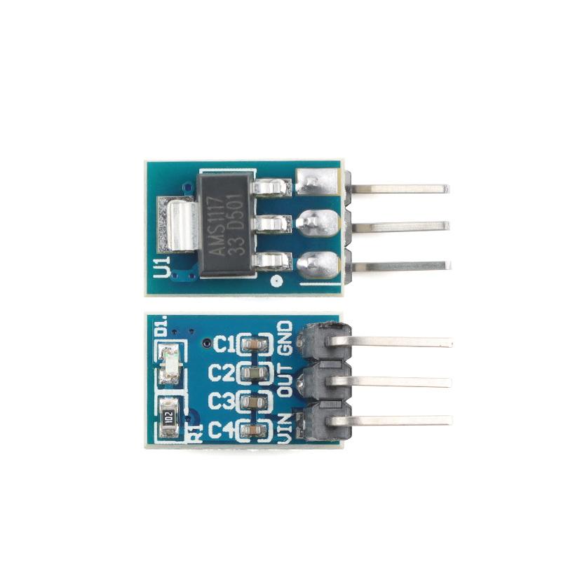 【F】1 unidad de placa regulador - Ams1117 Module reseña y precio