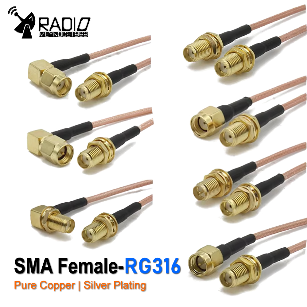Conector macho RG316 SMA a SMA - Jumper Wire Kit reseña y precio