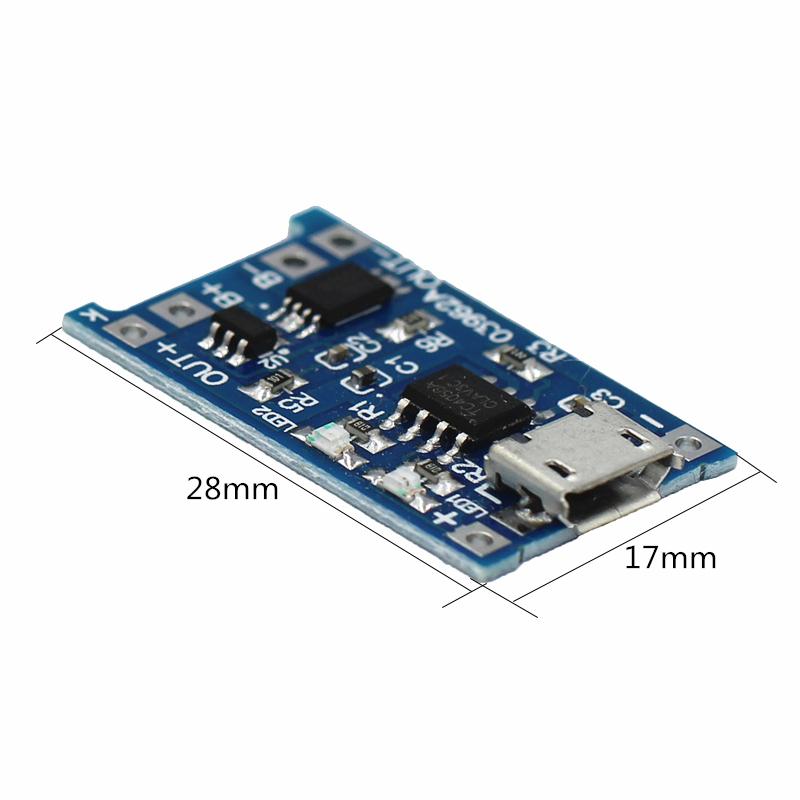 Módulo de carga de batería de  - Tp4056 Module reseña y precio