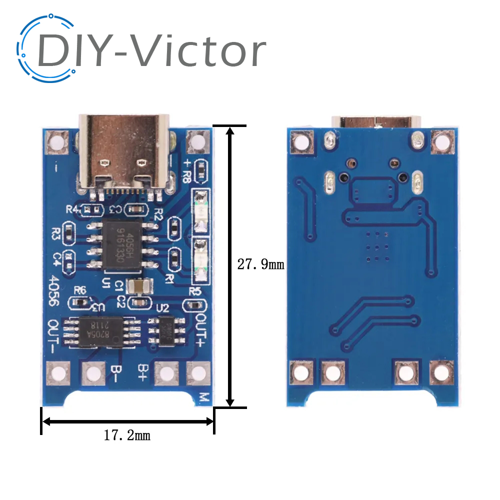 10 Uds TP4056 TC4056 5V tipo C - Tp4056 Module reseña y precio