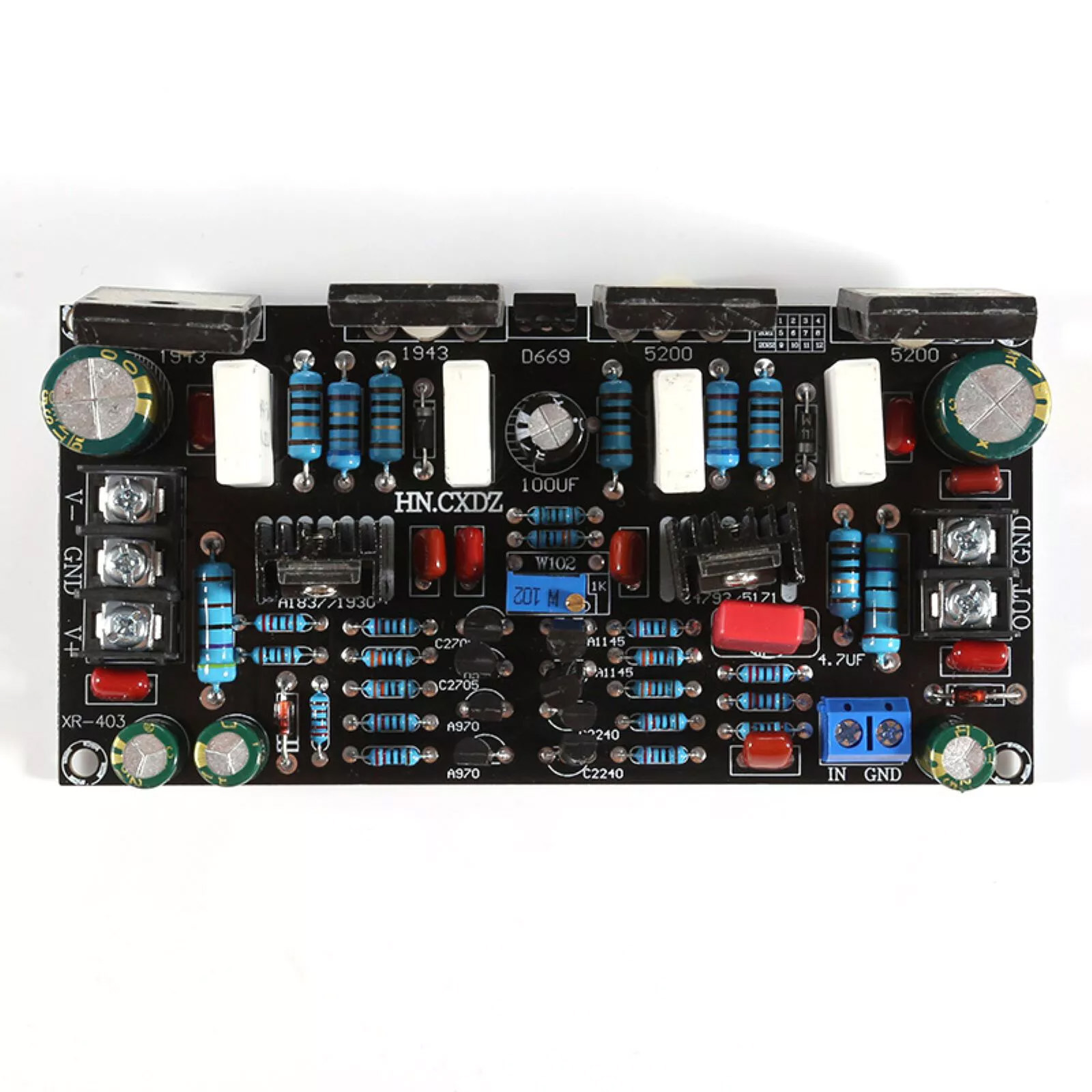 Placa amplificadora de potenci - Proto Board reseña y precio
