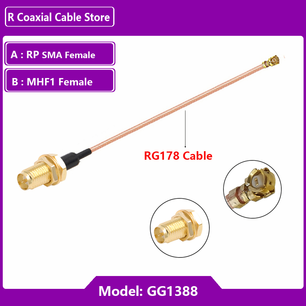 1 unidad de adaptador coaxial  - Ipex Connector reseña y precio